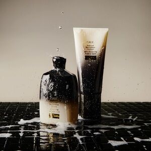 Oribe Gold Lust Conditioner and Shampoo Set with Gold Accent